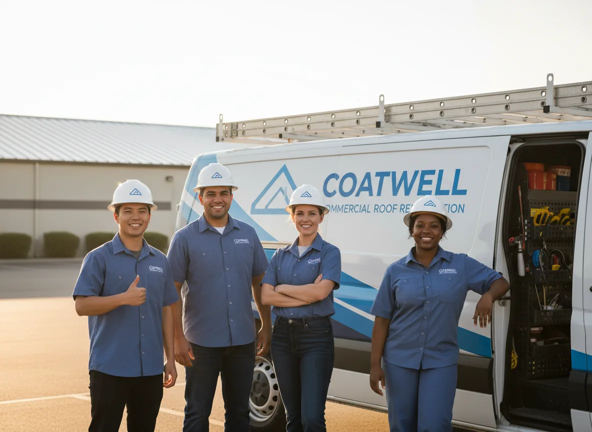 Commercial roof coating company in Gibbs, MO